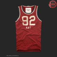 heren abercrombie and fitch 92 tanktop rood wit Goedkope Retail hl3ww434